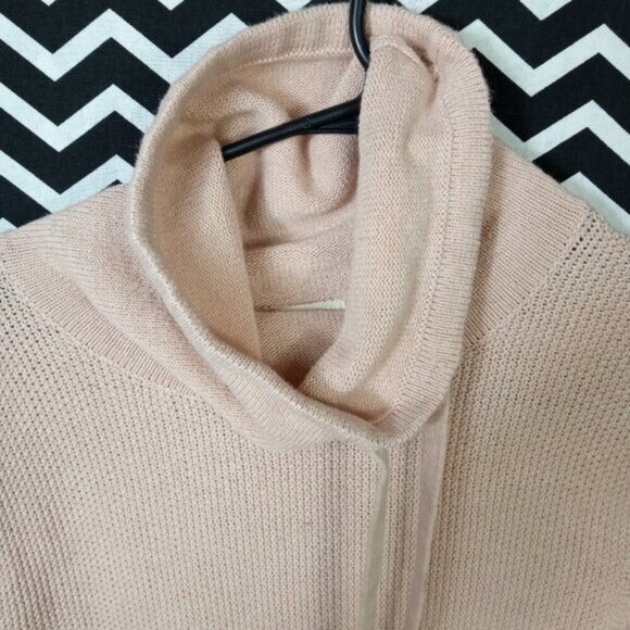 SIGRID OLSEN soft cowl neck turtleneck pastel sweater‎ Womens L - b2 - Picture 7 of 10